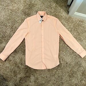 Express light pink dress shirt xs BRAND NEW with tag